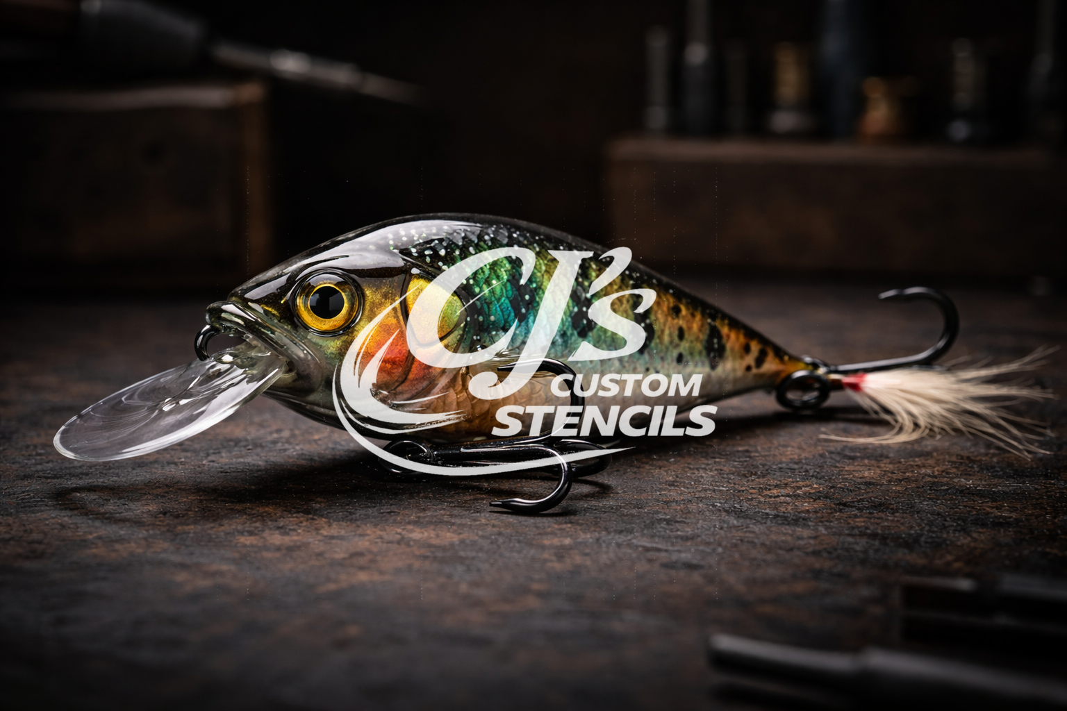 airbrush stencils fishing lure Fins v1 Assortment Stencil or mesh Can be sized to any bait on request Learn More Frequently Asked Questions How to Use the Stencil System Product Demo (YouTube) Design Services for Painters and Makers Artist Gallery FL15 INSANE FISH LURE STENCIL