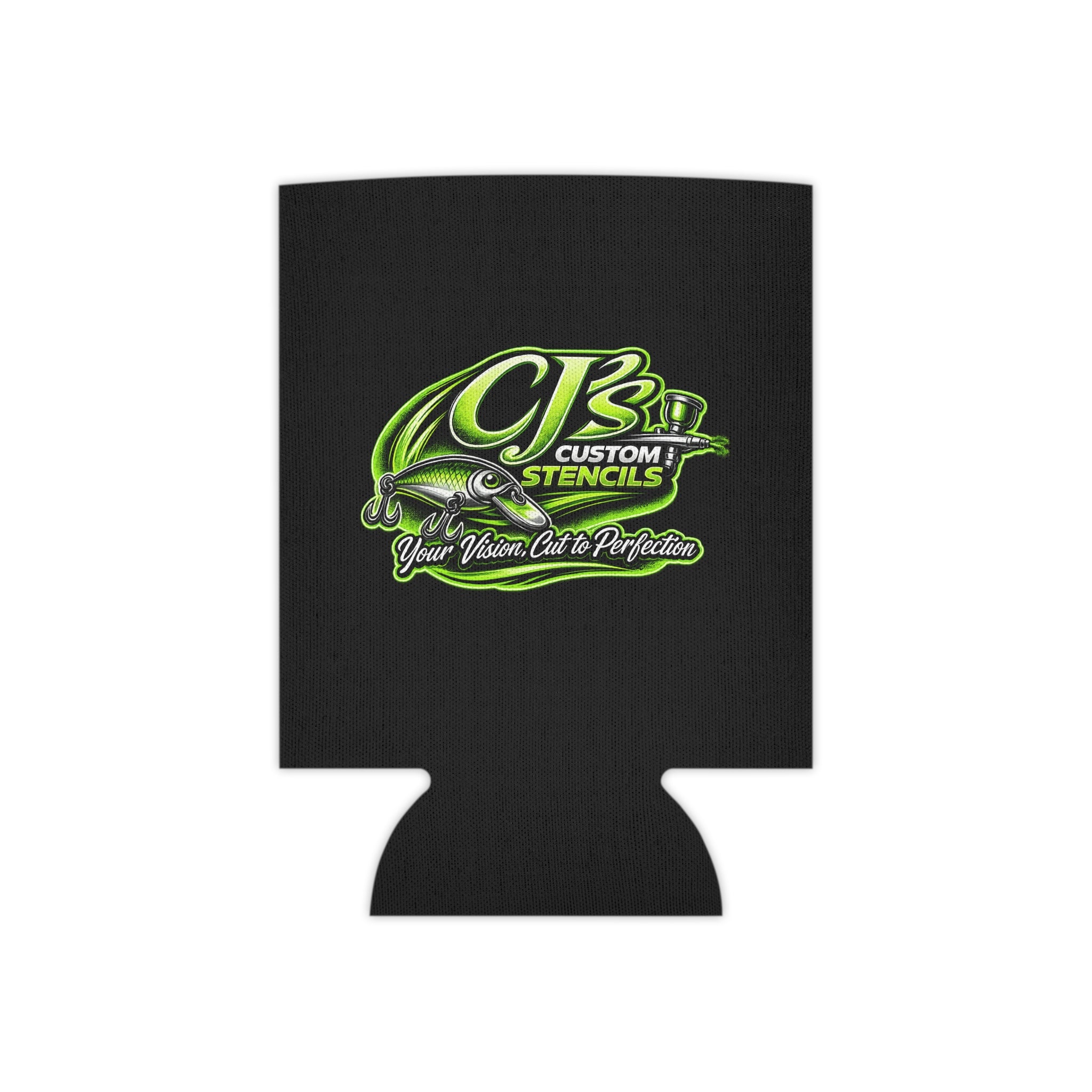 Can Cooler - CB Custom Stencils Logo Neoprene Koozie