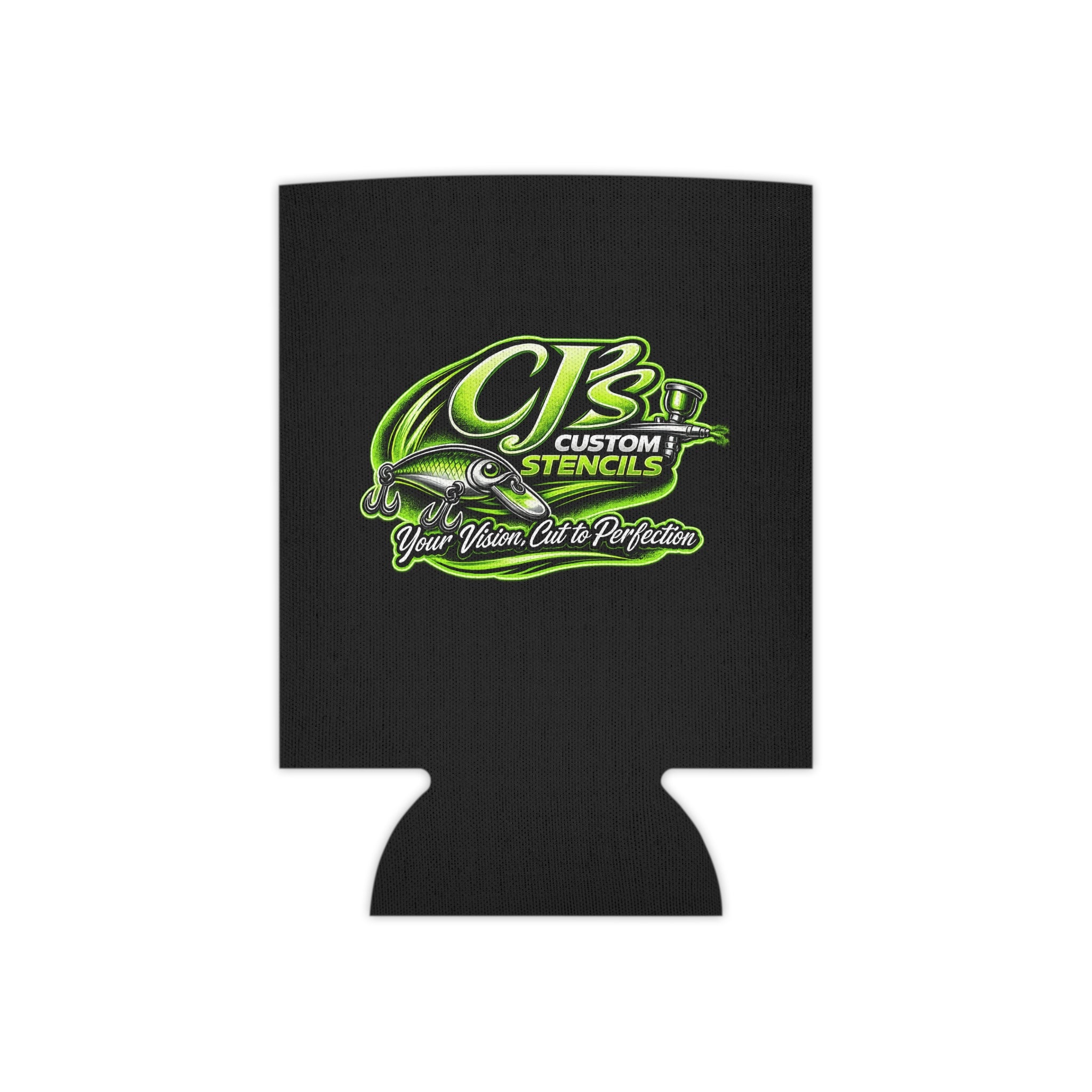 Can Cooler - CB Custom Stencils Logo Neoprene Koozie