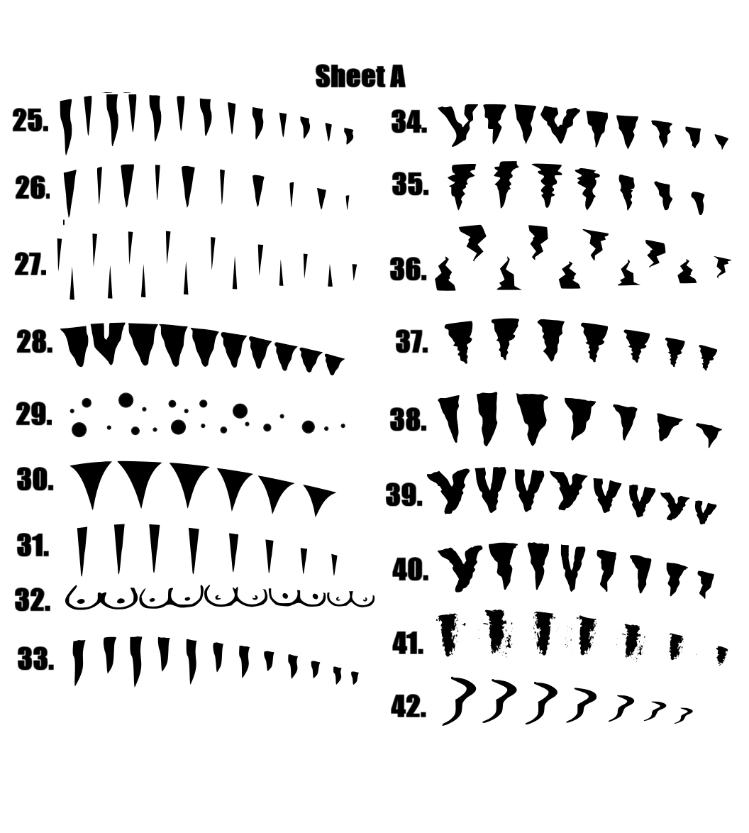 fish lure stencils Fins v1 Assortment Fishing Airbrush Stencil Works with some soft plastics as well Stickbait Lure Stencils Crayfish Fishing