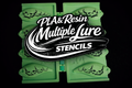 Precision Lure Stencils Multi-Pack | Reusable Scratch-Free Airbrush Templates